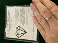 Anello Live Diamond Donna in Oro bianco Diamante LD01503016 - LD01503014